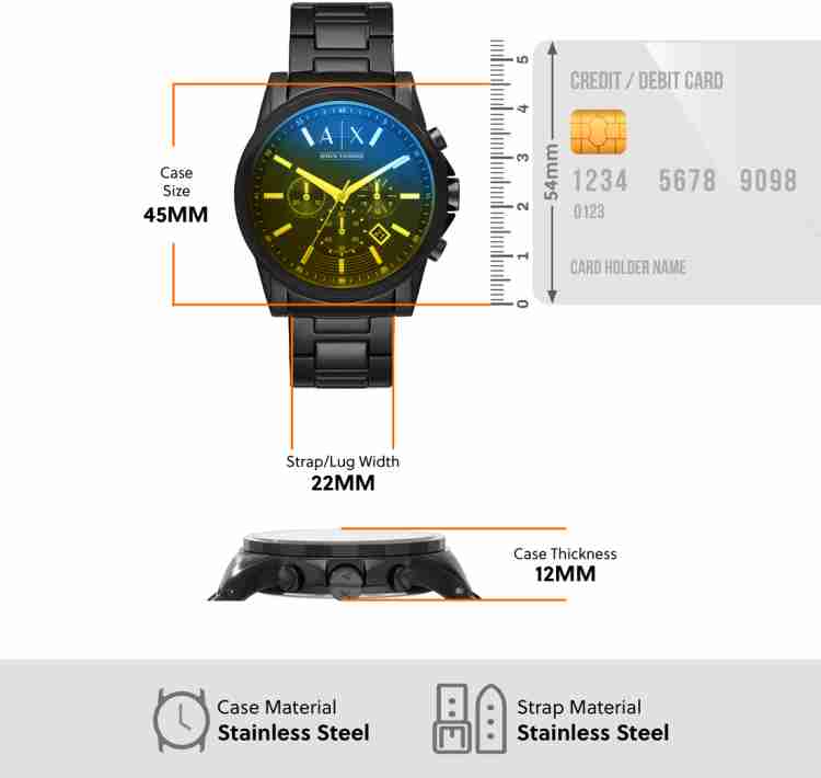 A/X ARMANI EXCHANGE Outerbanks Outerbanks Hybrid Smartwatch Watch