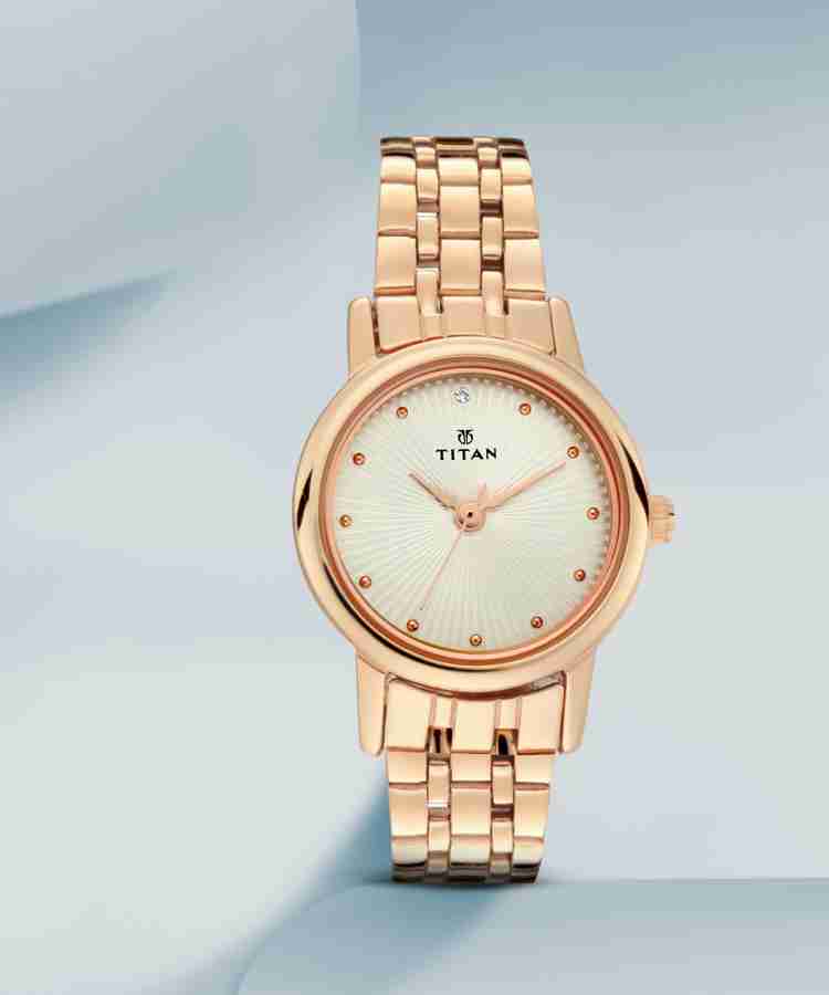 Titan raga best sale rose gold flipkart