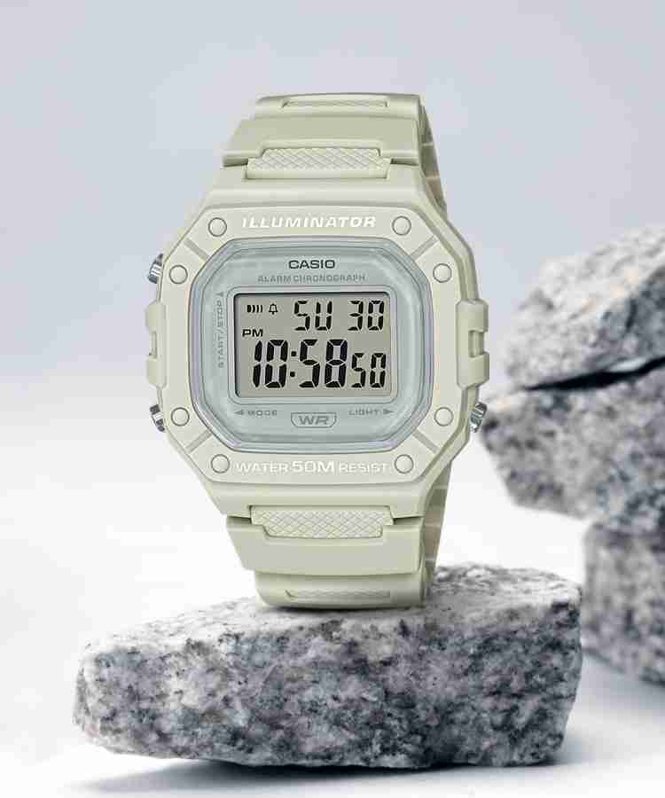 CASIO W 218HC 8AVDF Youth Digital Watch For Men Women