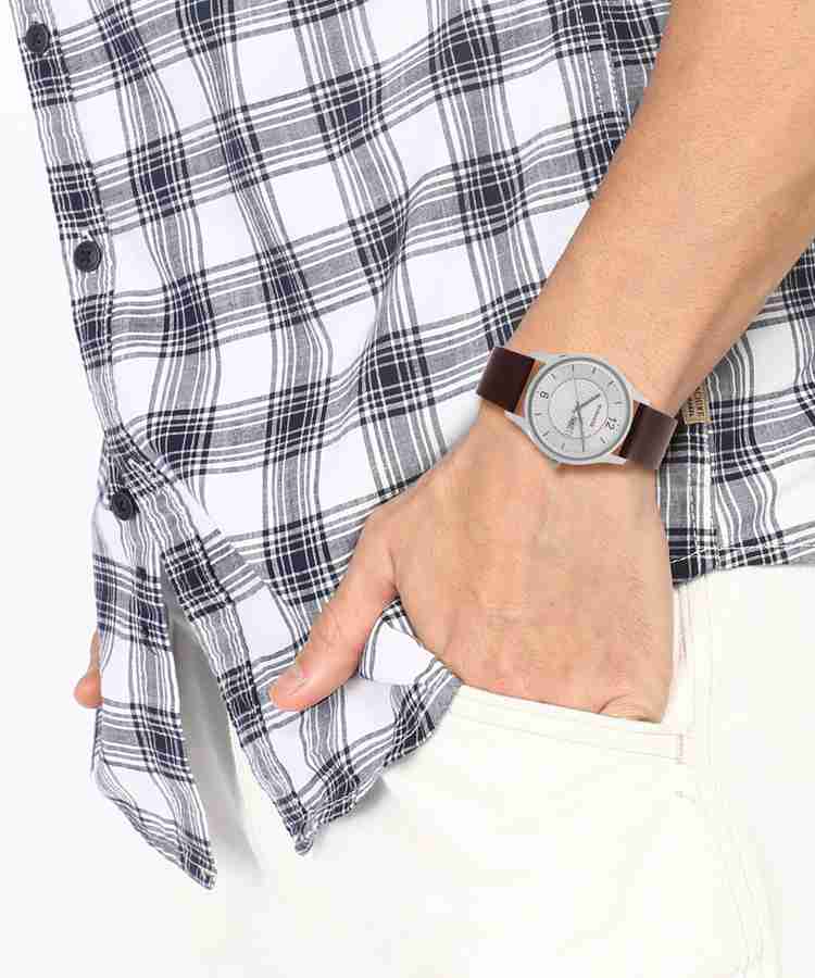 SONATA NP77082SL02W Essentials 2 Analog Watch For Men Buy