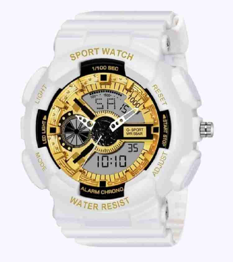Resist shock sport watch dual hot sale time