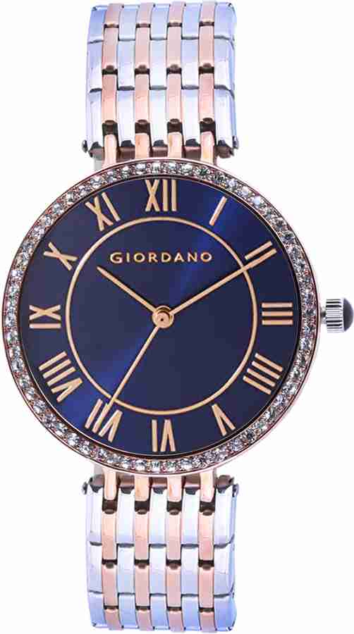 Giordano analog silver dial women's watch store