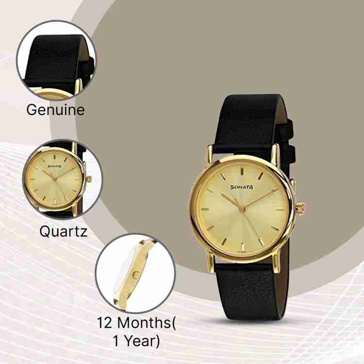 SONATA NP7987YL01W Analog Watch For Men Buy SONATA NP7987YL01W