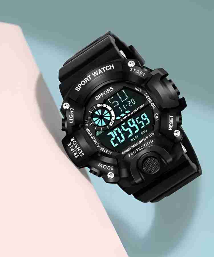 KTS BEAUTY Digital Watch For Men Women Buy KTS BEAUTY Digital Watch For Men Women DIGITAL SPORTS WATCH Online at Best Prices in India Flipkart