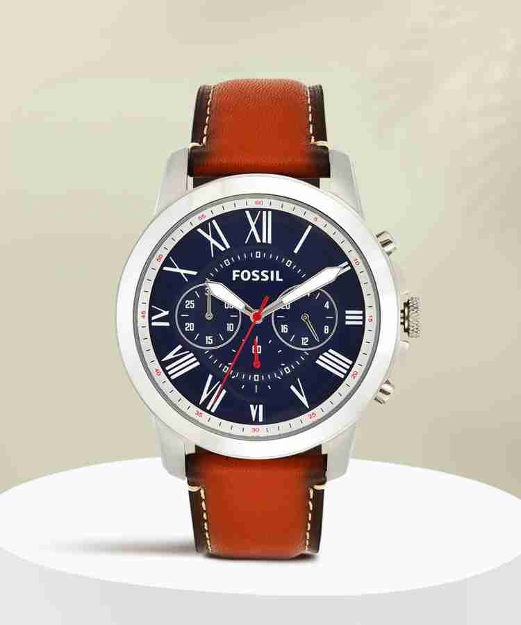 FOSSIL GRANT Smart Analog Watch For Men Buy FOSSIL GRANT Smart Analog Watch For Men FS5210 Online at Best Prices in India Flipkart