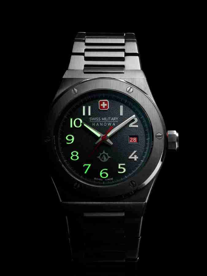 India SMWGH2101902 - Watch Military SONORAN Best Men Prices in SONORAN - For Online Analog Swiss Watch SONORAN - Men Military at For Hanowa Buy Analog SONORAN Swiss Hanowa