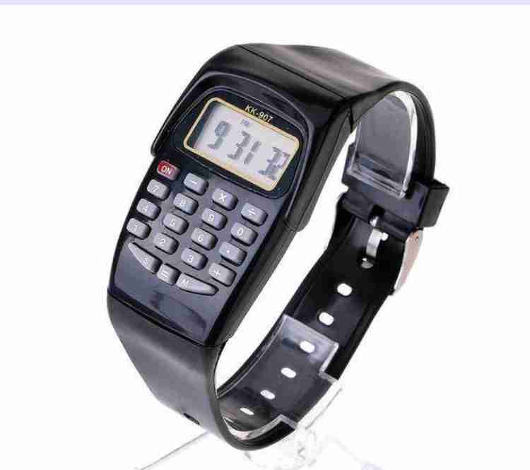 Waterproof calculator watch new arrivals