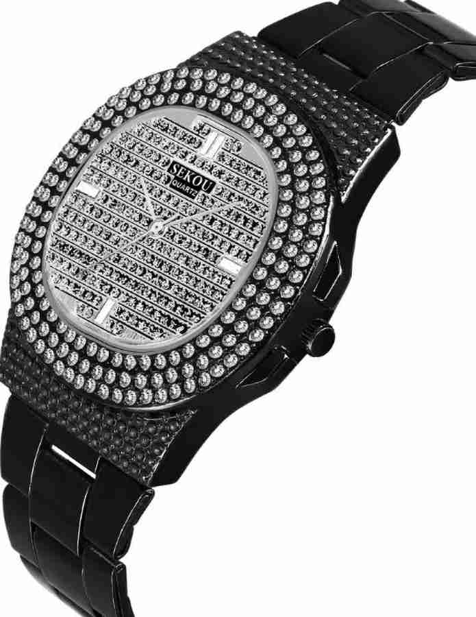 Black diamond clearance watch mens