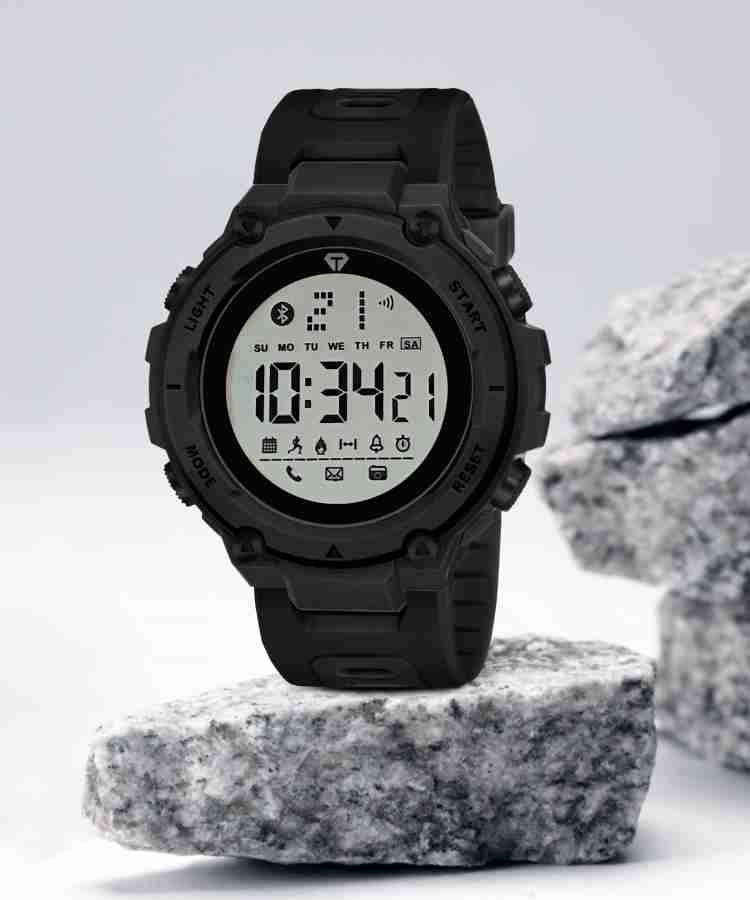 Slim digital cheap sports watch