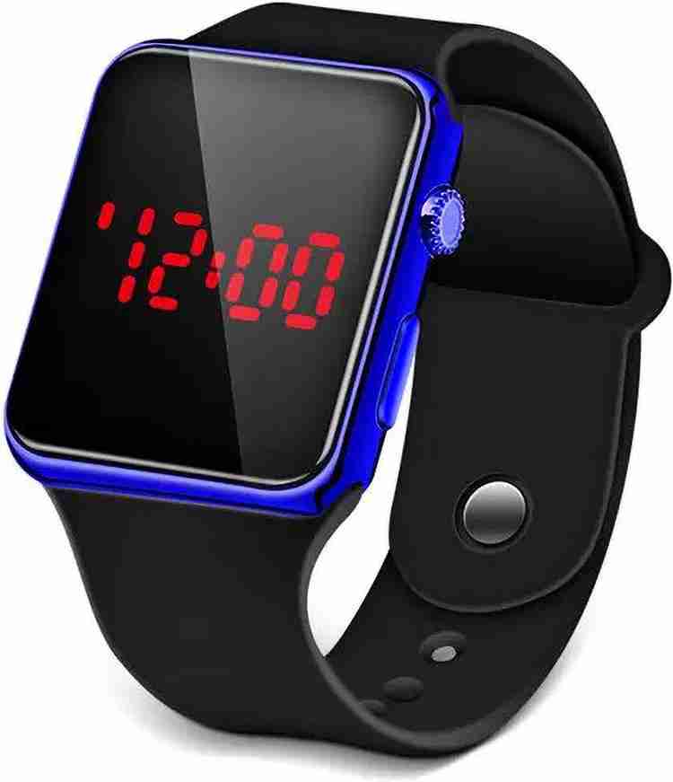 Plutofit Digital Watch For Boys Girls Buy Plutofit Digital Watch For Boys Girls Combo of Cartoon Struck on Band Digital Watch Flat Square Shape Watch Online