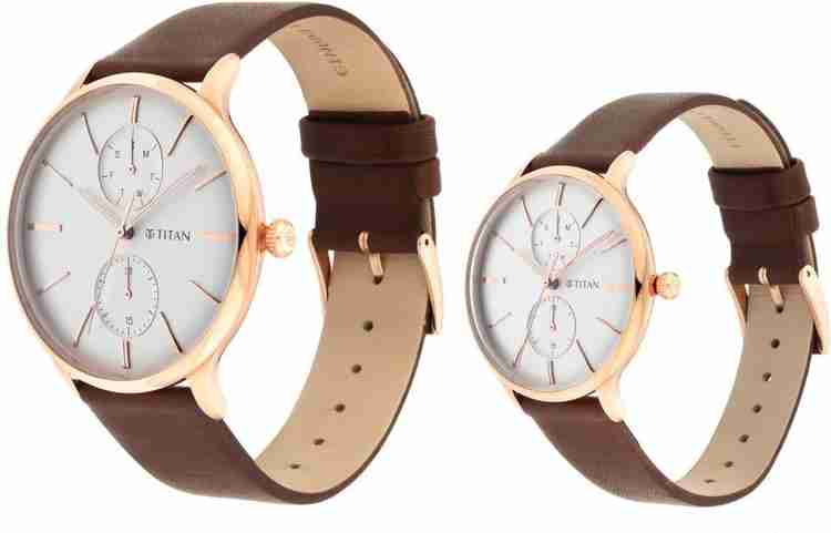 Titan Modern Bandhan III Analog Watch For Couple Buy Titan Modern Bandhan III Analog Watch For Couple NP9400394203WM01 Online at Best Prices in India Flipkart