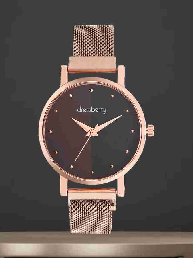 Dressberry rose gold watches best sale