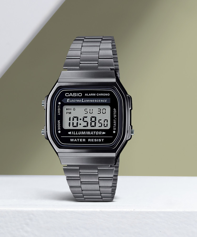Casio A168WGG-1ADF Vintage Unisex Digital Watch