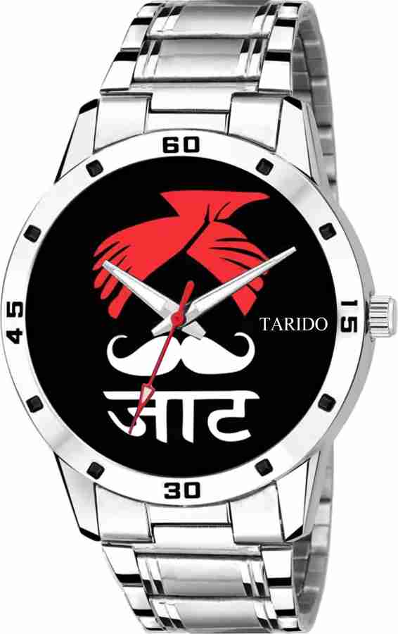 Tarido jaat watch1222 analog jaat watch silver chain for men boys Analog Watch For Men Buy Tarido jaat watch1222 analog jaat watch silver chain for men boys Analog Watch For Men