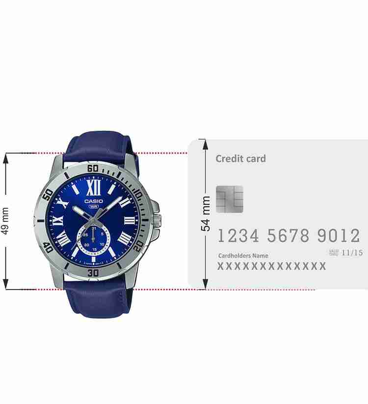 CASIO MTP-VD200L-2BUDF Enticer Men Analog Watch - For Men - Buy CASIO  MTP-VD200L-2BUDF Enticer Men Analog Watch - For Men A2073  (MTP-VD200L-2BUDF) Online at Best Prices in India | Flipkart.com