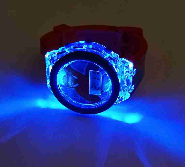 Brishti Multicolored Disco Light Digital Kids Wrist Watch for