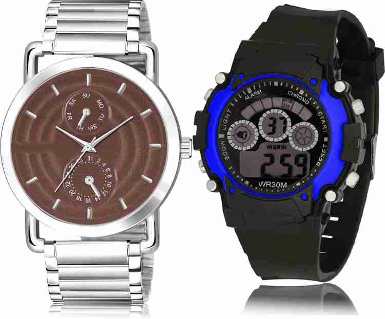 TIMOXIDE BL46.123 B2 Analog Digital Watch For Boys Buy TIMOXIDE BL46.123 B2 Analog Digital Watch For Boys Contemporary Style 2 Watch Combo For Boys And Men BL46.123 B2 Online at Best Prices in