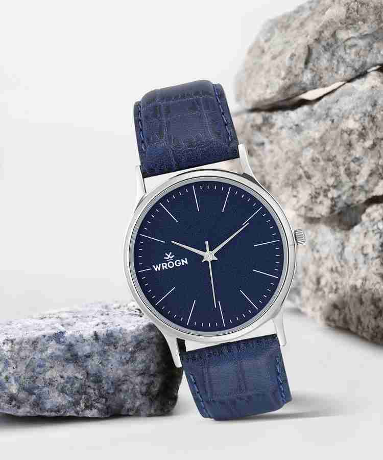 WROGN Wrogn Fashion watch Analog Watch For Men Buy WROGN Wrogn Fashion watch Analog Watch For Men WRG00034A Online at Best Prices in India Flipkart