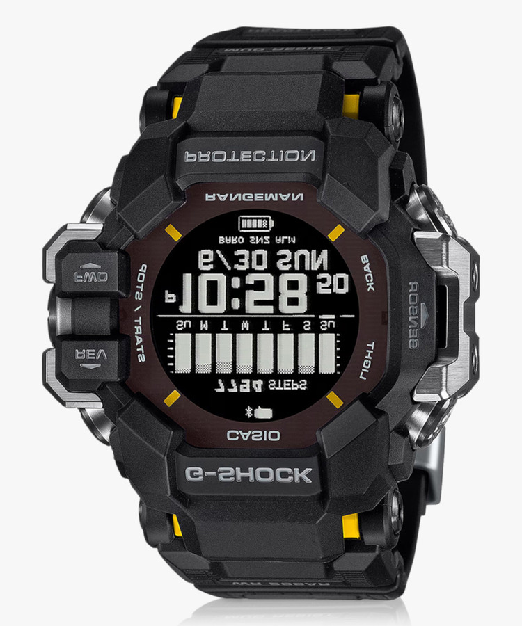 Shock Gsw H1000 G Shock Large Digital Display Casio G-SQUAD Pro
