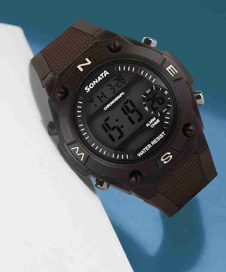 Sonata digital watches on sale flipkart