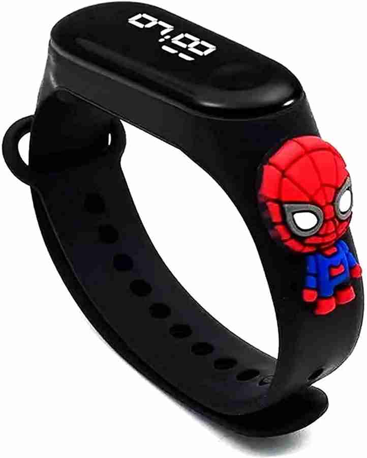 Waterproof spiderman watch sale