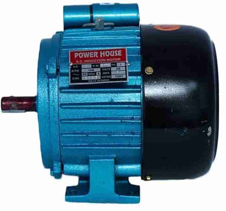 PowerHouse Single Phase 1 HP 4 Pole Foot Mounted Induction Motor