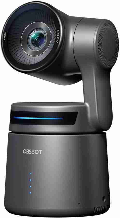 OBSBOT Tail Air NDI Streaming Camera 4K, AI Tracking PTZ Camera 