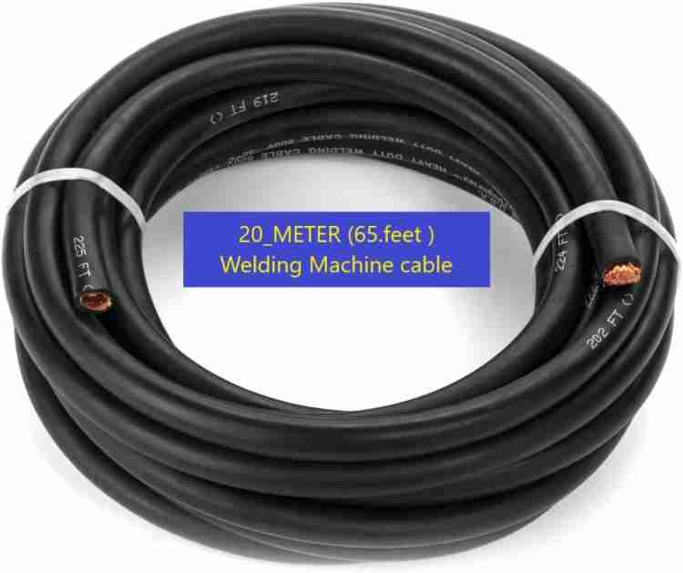 Alaska 20 METER 65.feet Welding Machine cable 100 Copper 25. SQ MM Inverter Welding Machine Price in India Buy Alaska 20 METER 65.feet Welding Machine cable 100 Copper 25. SQ MM Inverter Welding Machi...