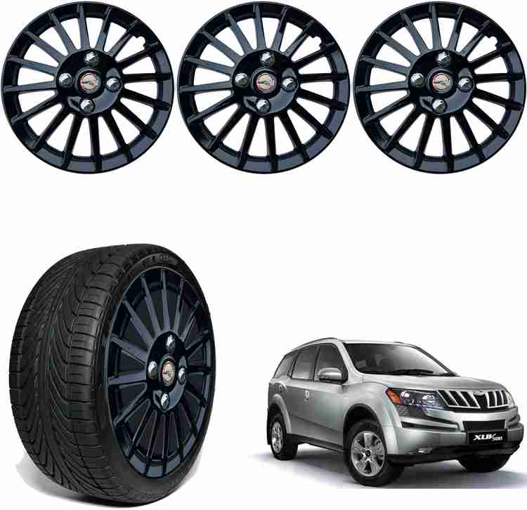 WolkomHome Car 17 inch Wheel Cap Hub Cap Wheelcover 17 inch Multi Spike car Accessories Wheel Cover For MAHINDRA XUV 500