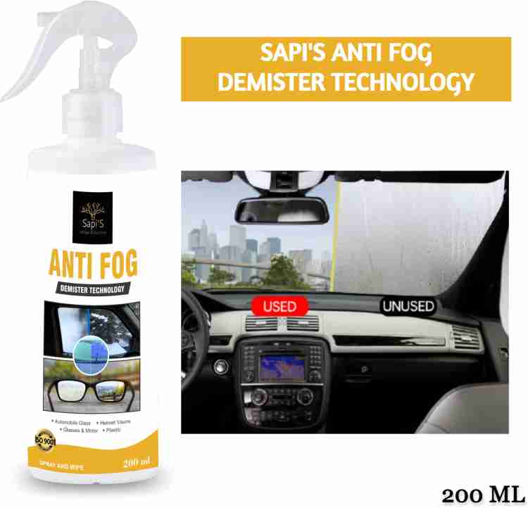 SAPI'S Antifog Spray For Car Windshield, Helmet Visor Pack of 3