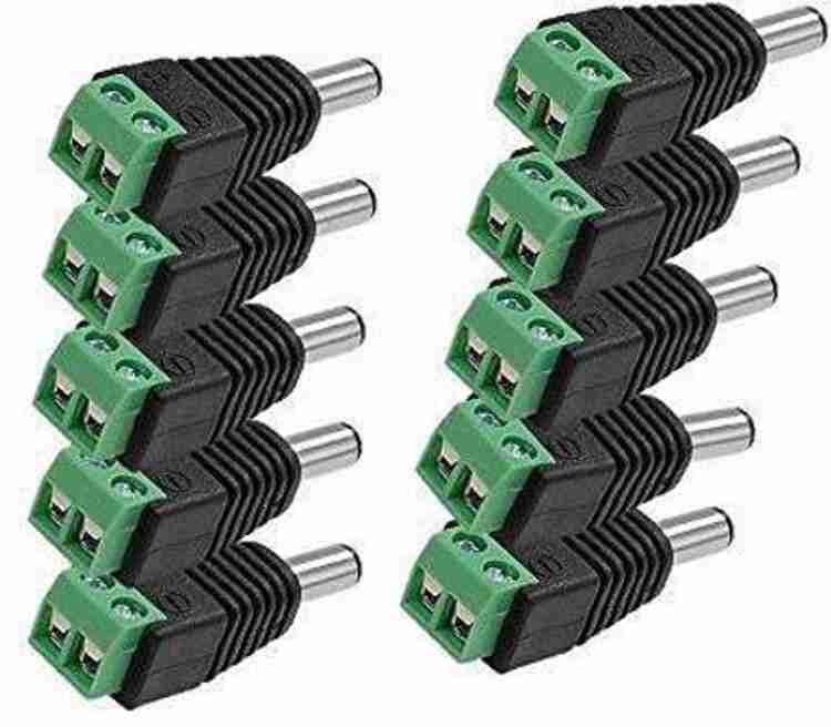 ULTRABYTES DC Pin Connector 12V DC Power DC Power Jack Connectors