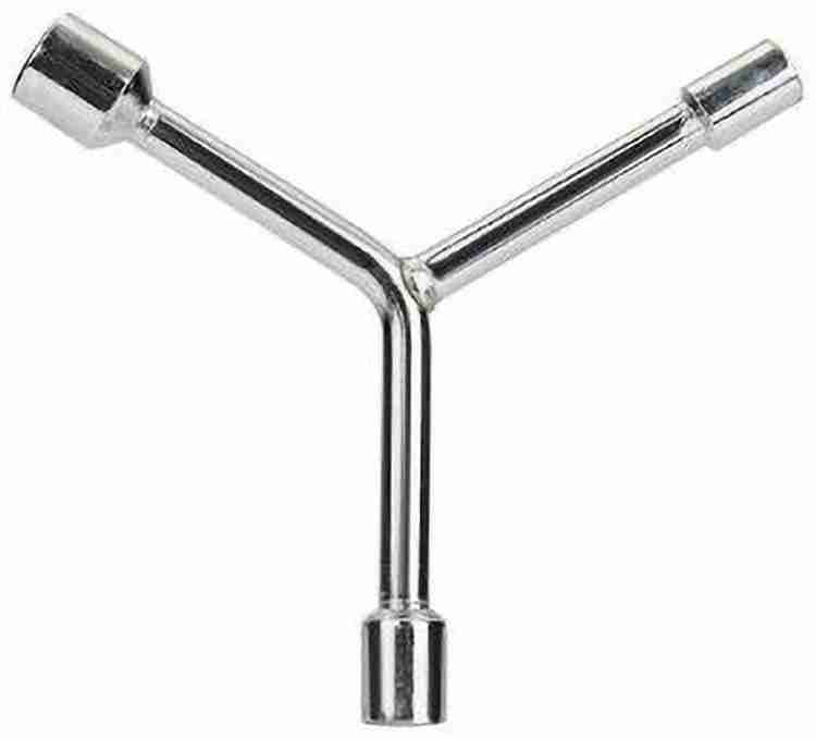 AASONS High quality carbon steel 3 way y type spanner wrench