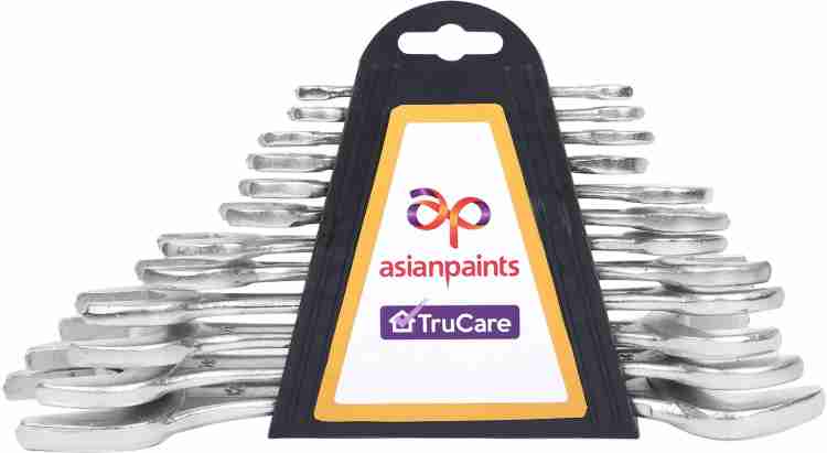 Asian Paints TruCare 9822ZV37122 Double open end Wrench set 12pc Double  Sided Open End Wrench