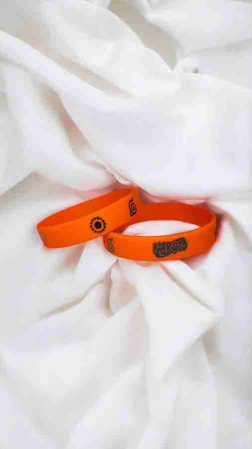 sky enterprises Pack 2 Silicone Wristband for Man And Woman 46895