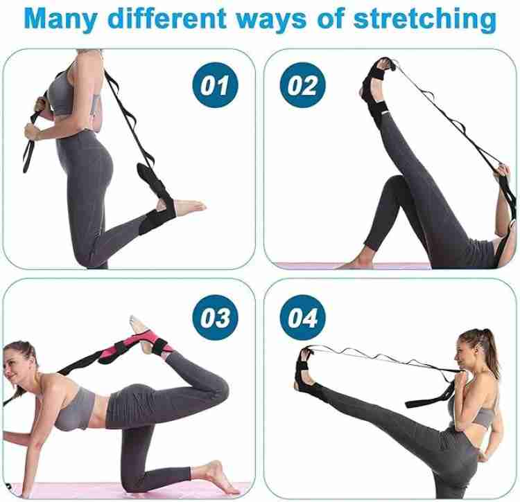 Stretching Strap Yoga Strap, Foot Drop Fascitis Plantar Ankle Training Belt  Foot Drop Exercise Strap Yoga Sport Professional Foot Orthotics Assist