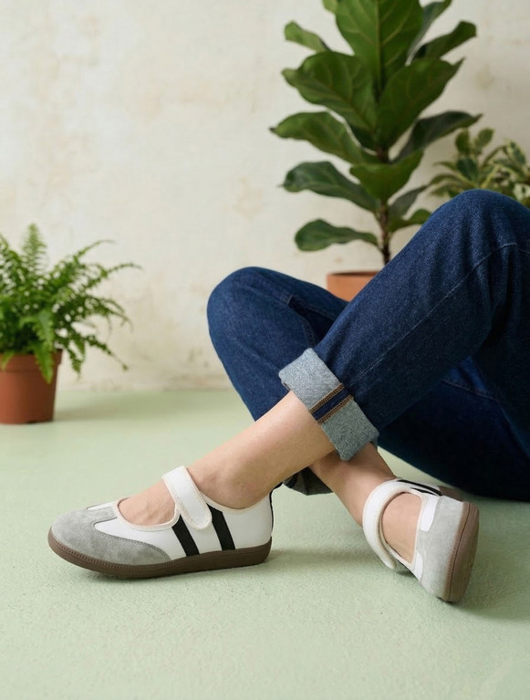 Evicta Women & Girls Lightweight Round-Toe Bellies- Daily College Wear