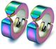 Ruhi Collection Silver Stainless Steel Clip-on Stud Earrings (2 Pcs) - Image 8