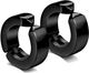Ruhi Collection Silver Stainless Steel Clip-on Stud Earrings (2 Pcs) - Image 5