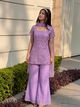 DISHWA FASHION Women Georgette Kurti Palazzo Dupatta Set - Image 7