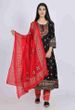 Badrika Women Cotton Blend Kurta Pant Dupatta Set - Image 8