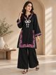BuffyEnterprises Women Viscose Rayon Kurta Palazzo Set - Image 5