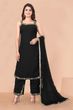 A and M Clothing Georgette Kurta Palazzo Dupatta Set - Image 7