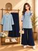 DihyahCottonClb Women Pure Cotton Kurta Palazzo Set - Image 8