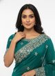 KHRITI FAB Unstitched Organza Blouse Material Printed - Image 7
