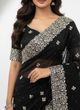 KHRITI FAB Unstitched Organza Blouse Material Printed - Image 6