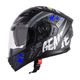 Steelbird SBA-21 Genie Full Face Graphic Helmet - Image 8