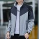 Men Colorblock Casual Jacket - Image 8
