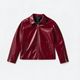 YourDrip Men Solid Leather Jacket - Image 7