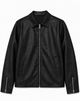 Azy Fabrics Men Solid Leather Jacket - Image 8