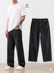 Rodgers Men Loose Fit Mid Rise Dark Grey Jeans - Image 8